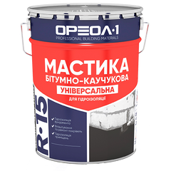 Гидроизоляционная битумно-каучуковая мастика «Универсальная» Ореол-1 250 кг