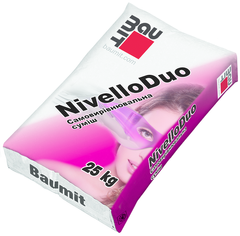 Самовыравнивающаяся смесь для наливного пола Baumit Nivello Duo