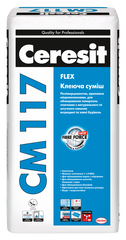 Клеевая смесь для камня Ceresit CM 117 Flex 25 кг