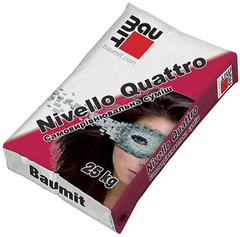 Самовирівнююча суміш для наливної підлоги Baumit Nivello Quattro