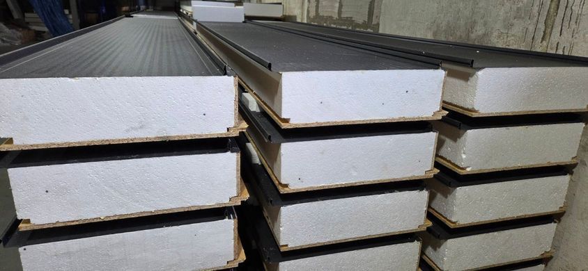 Фальцевая СИП панель из пенопласта Lamisol 152мм 12/140/0,45мм