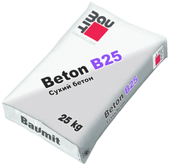 Бетонная смесь Baumit Beton B25 модифицированная 25 кг